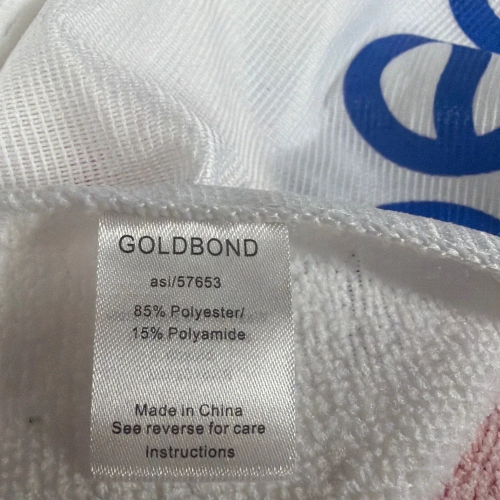 Pepsi Logo Microfiber Gym Golf Bar Towel Set White Polyester Americana Soda Cola